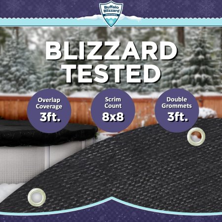 Buffalo Blizzard&reg; Mesh Winter Cover - Oval Pools