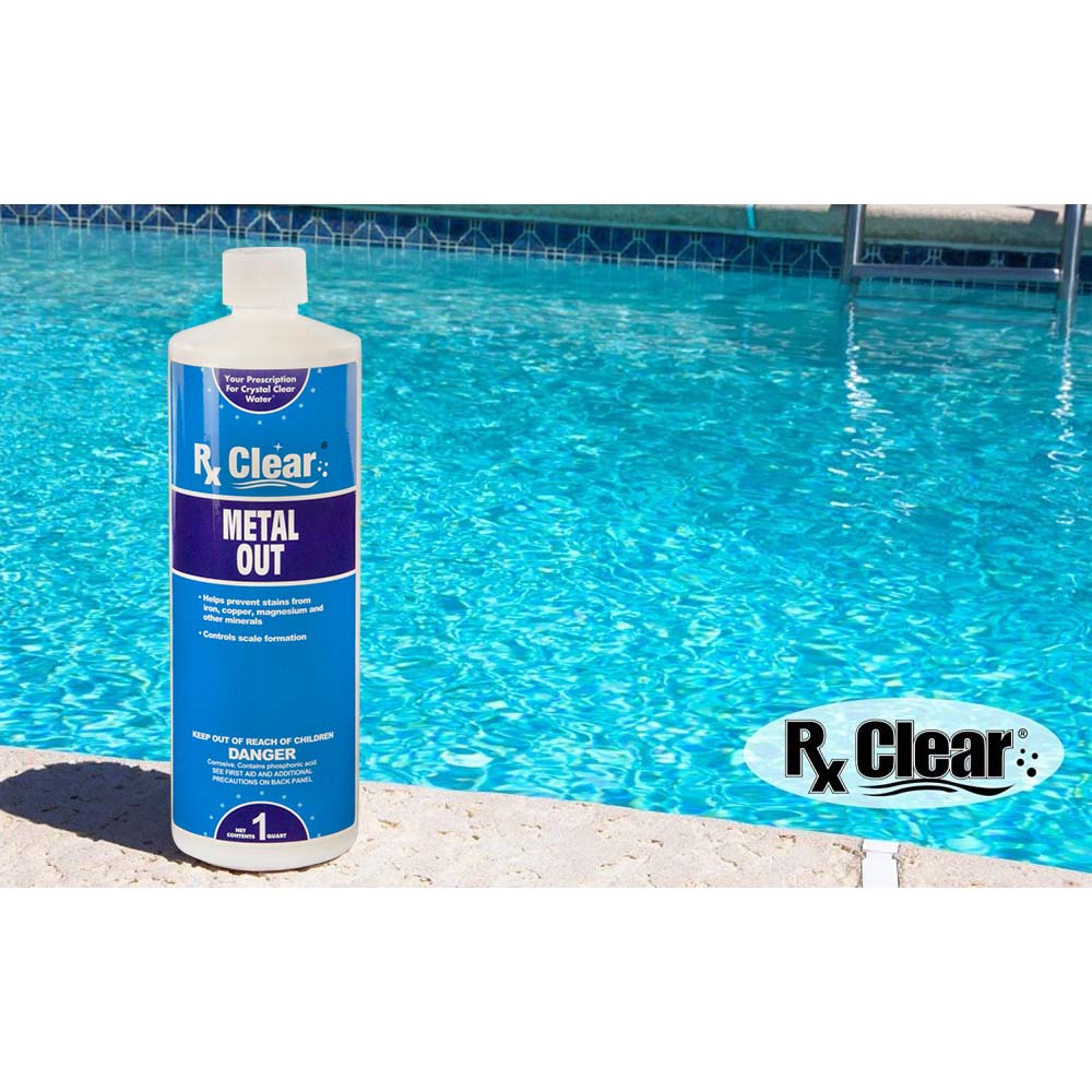 Rx Clear® Metal Out On Pool Deck