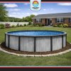 Lanai by Lake Effect Pools® Round Above Ground Pool Kit