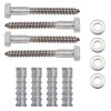 Pool Flange Concrete Anchor Set (Hardware Only)