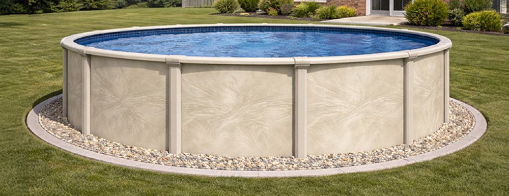 Forever by Lake Effect Pools® Round Above Ground Pool Kit