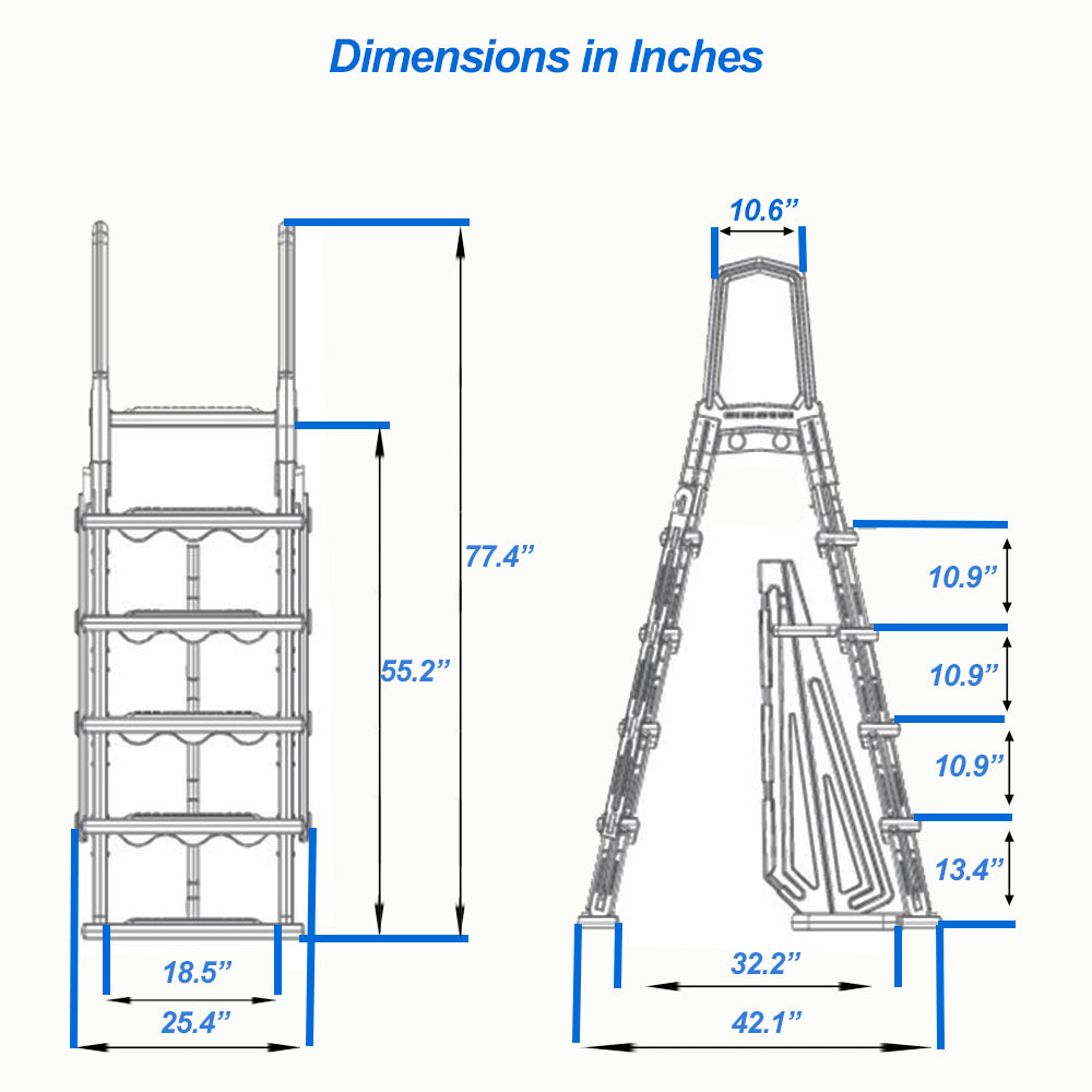 A-Frame Swimming Pool Measurements