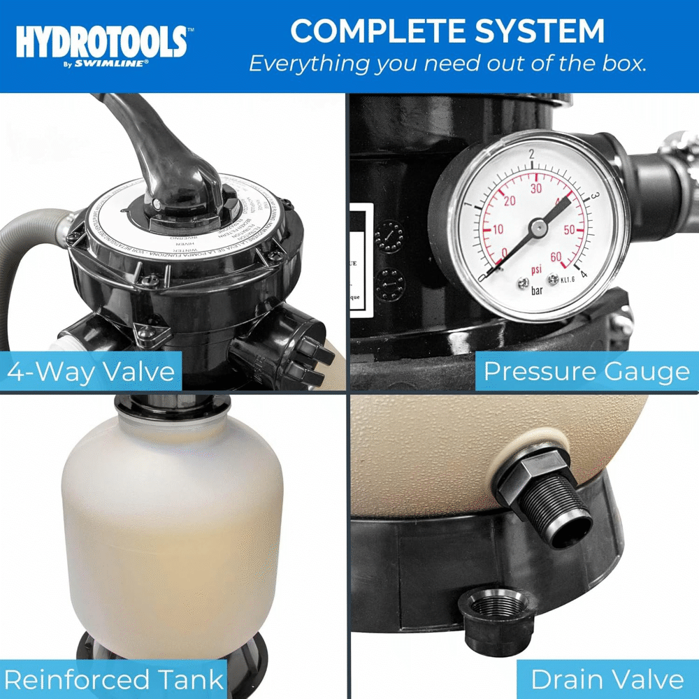 Swimline&reg; Sand Filter Systems w/ Pump (Various Sizes)