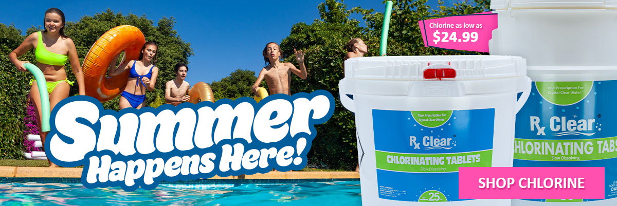 Rx Clear® Chlorine - Tablets & Granular