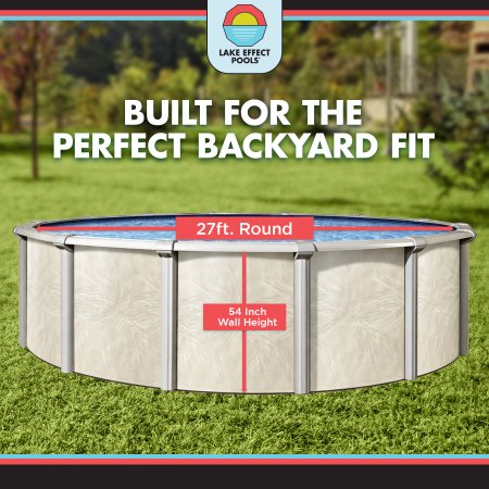 Forever by Lake Effect Pools® Round Above Ground Pool Kit