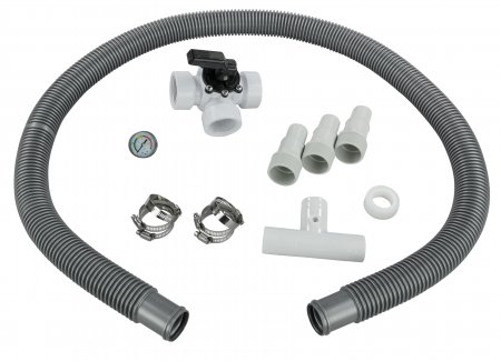Sun2Solar&reg; XD1 Deluxe Above Ground Swimming Pool Solar Heater w/ Hoses, Clamps, And Bypass Kit