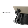 Filter Drain Cap On Filter