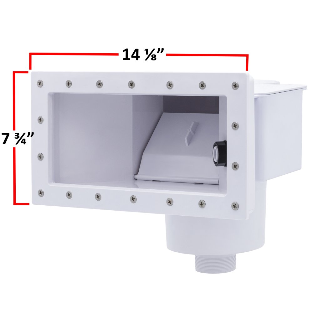 Rx Clear® Wide-Mouth Skimmer for Above Ground Swimming Pools (Various Colors)
