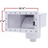 Rx Clear® Wide-Mouth Skimmer for Above Ground Swimming Pools (Various Colors)