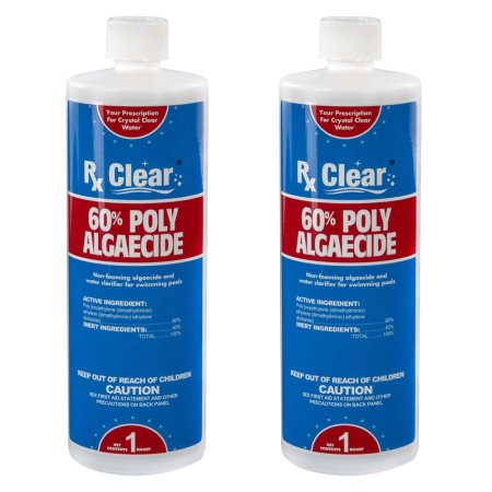 Rx Clear&reg; Swimming Pool Algaecide 60 Plus (Various Quantities)