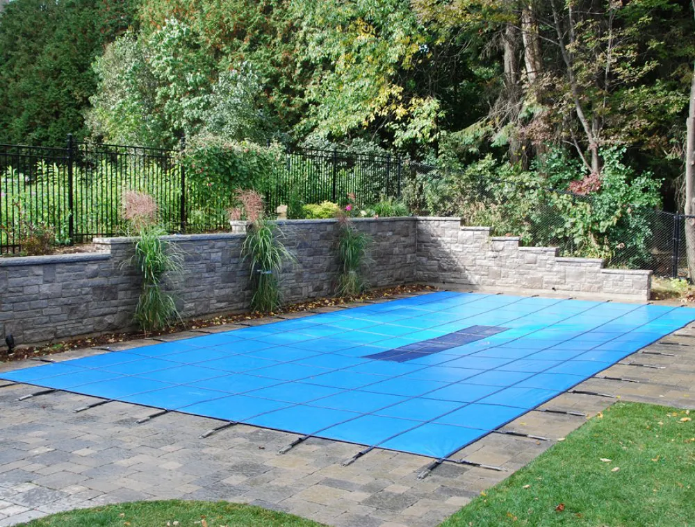 Yard Guard Aquamaster Rectangular Solid Safety Cover with Drain - Thumbnail 5